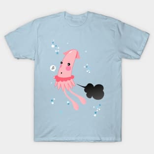 Aquatic Leaks. Squid Troubles. T-Shirt